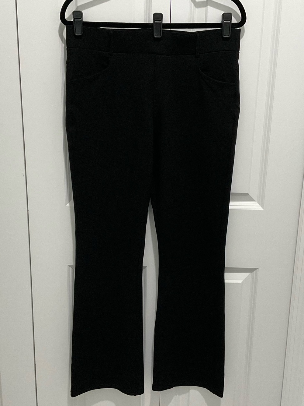 Women's SZ 1X BLACK Pull-on Dress Pants MAZE COLLECTION NWOT